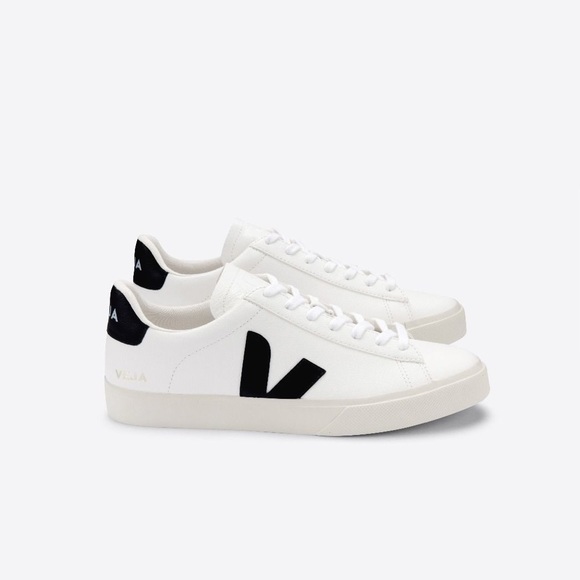 Veja Shoes - Veja Campo Chromefree Leather Sneakers